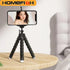 Phone Tripod - Mobile Camera Holder Clip, Smartphone Monopod, Octopus Mini Tripod Stand