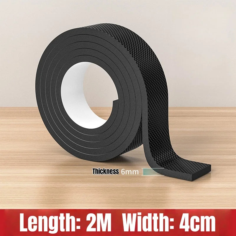 DIY Anti-slip Furniture Pads Mute Mats Bumper Damper Thick Non-Slip Pad Foot Cover Self Adhesive Table Chair Foot Protection Pad