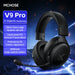 MCHOSE V9 pro E-Sports Headset with Microphone Tri-Mode Gaming USB Wireless 7.1 Channel Surround Sound Portable Audio Headphones