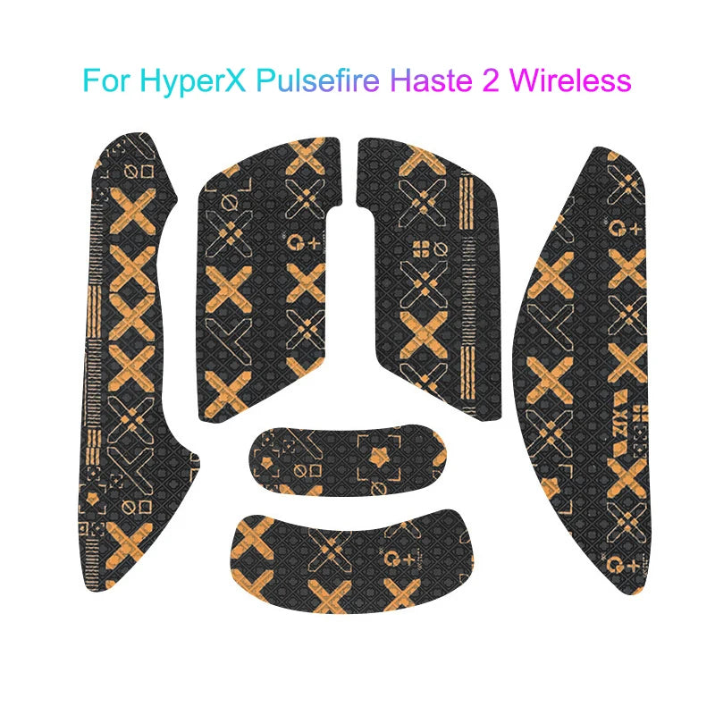 Anti-Slip Gaming Mouse Sticker For HyperX Pulsefire Haste 2 Wired Wireless Mouse PC Computer Desktop Gamer Accessories
