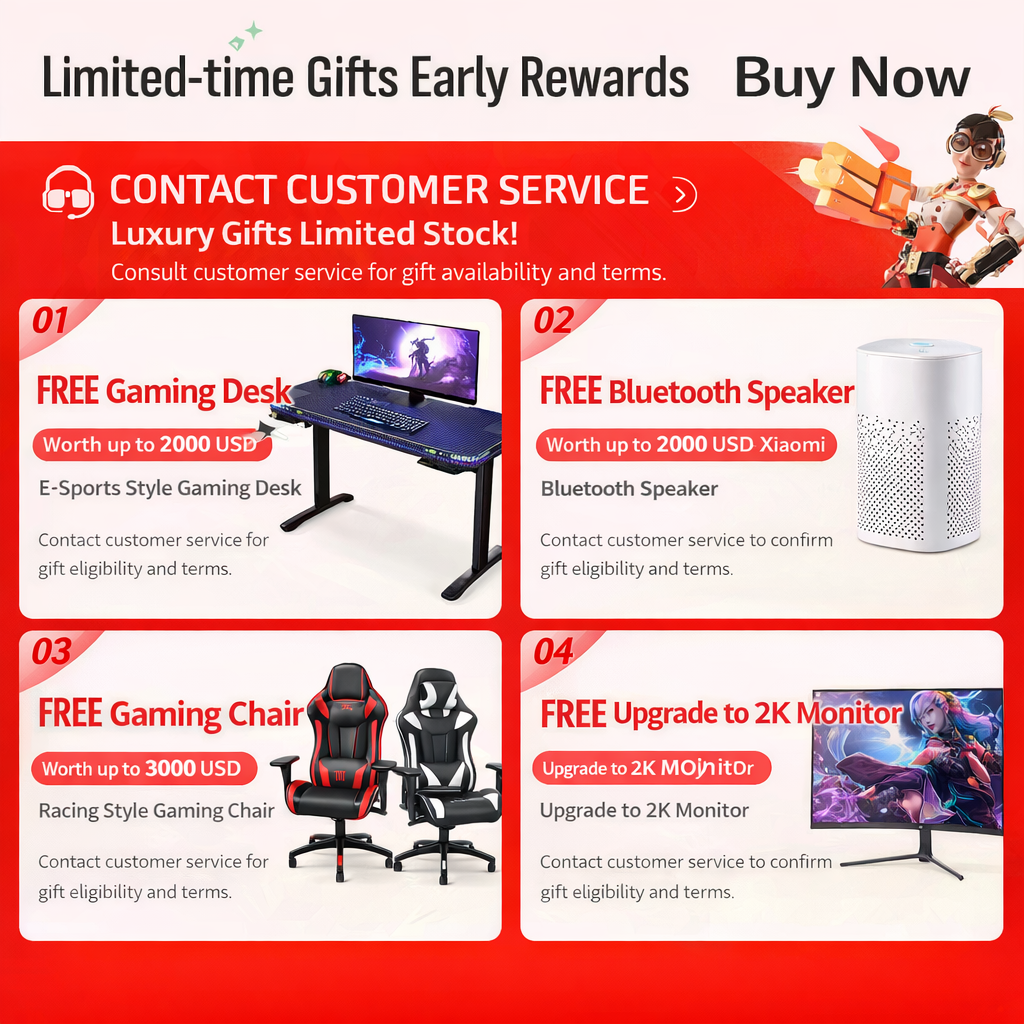 Brand New I9-Level Desktop Computer Host Complete Set Rtx4060/5060 E-Sports Game Office Home Live Broadcast Dedicated