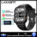 LAXASFIT Men's Outdoor Smart Watch with LED Flashlight – Sports Fitness Tracker, Health Monitoring & LED Wristwatch