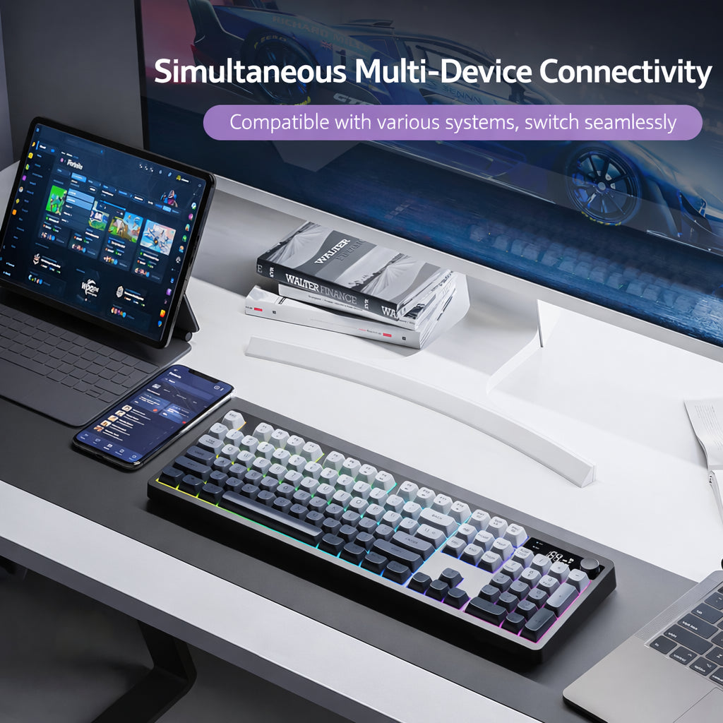 Xuan Silver Fox TK100 Dual-Mode Wireless Mechanical Keyboard