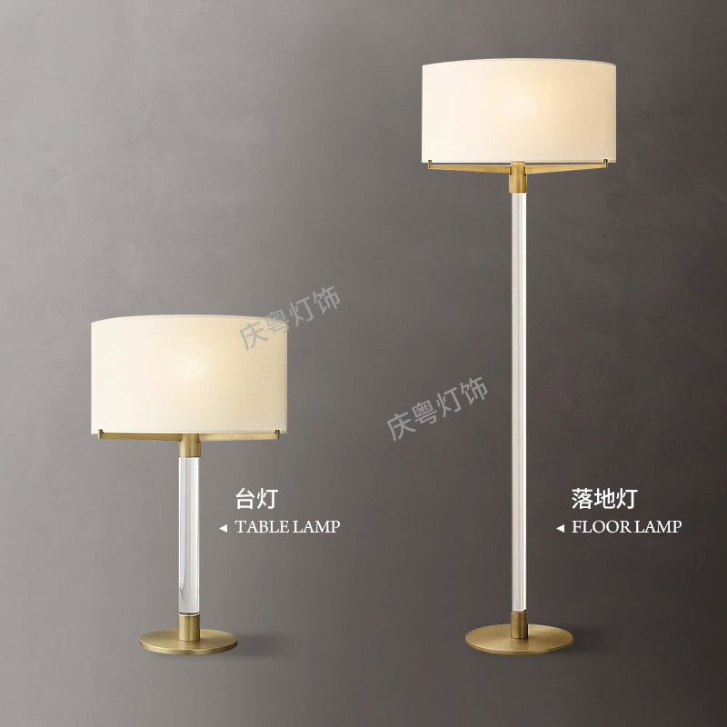 Luxury Copper Table & Floor Lamp Collection