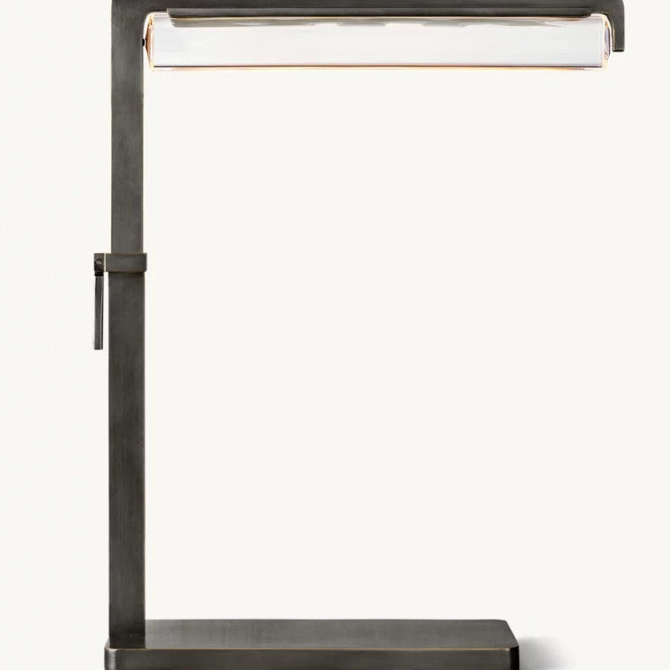 Luxury Copper Crystal Table Lamp