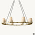Luxury Copper Fabric Shade Lighting Collection