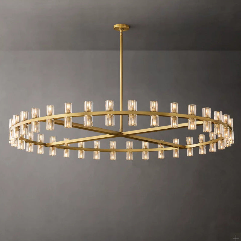 Luxury Copper Crystal Chandelier Collection