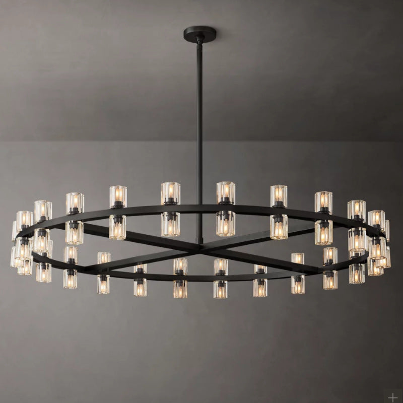 Luxury Copper Crystal Chandelier Collection