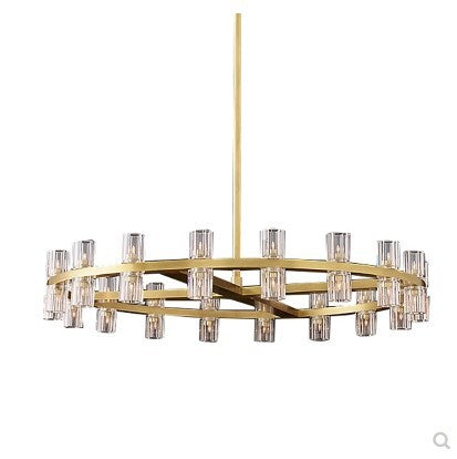 Luxury Copper Crystal Chandelier Collection