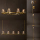 Luxury Copper Glass Lighting Collection