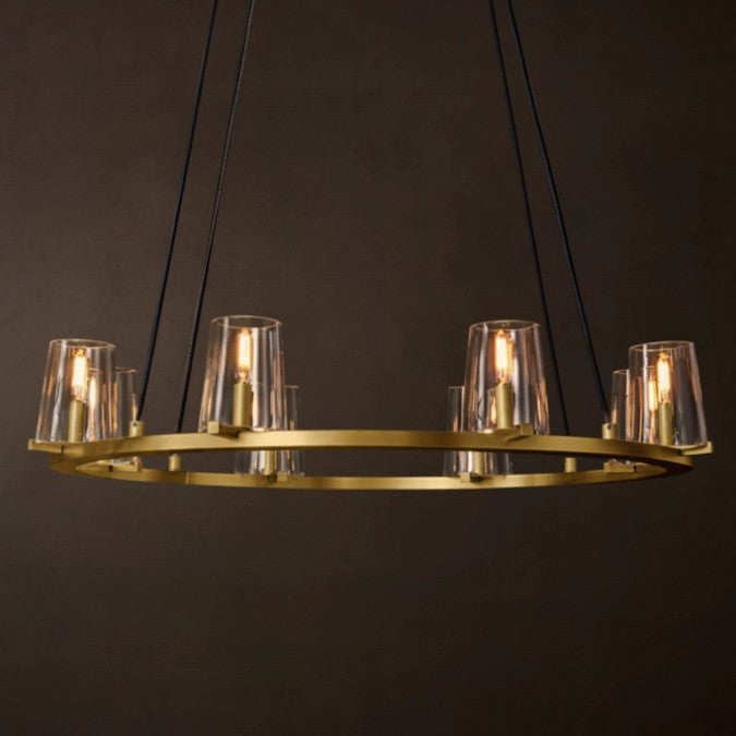 Luxury Copper Glass Lighting Collection