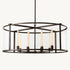 Modern Copper & Glass Chandelier Collection