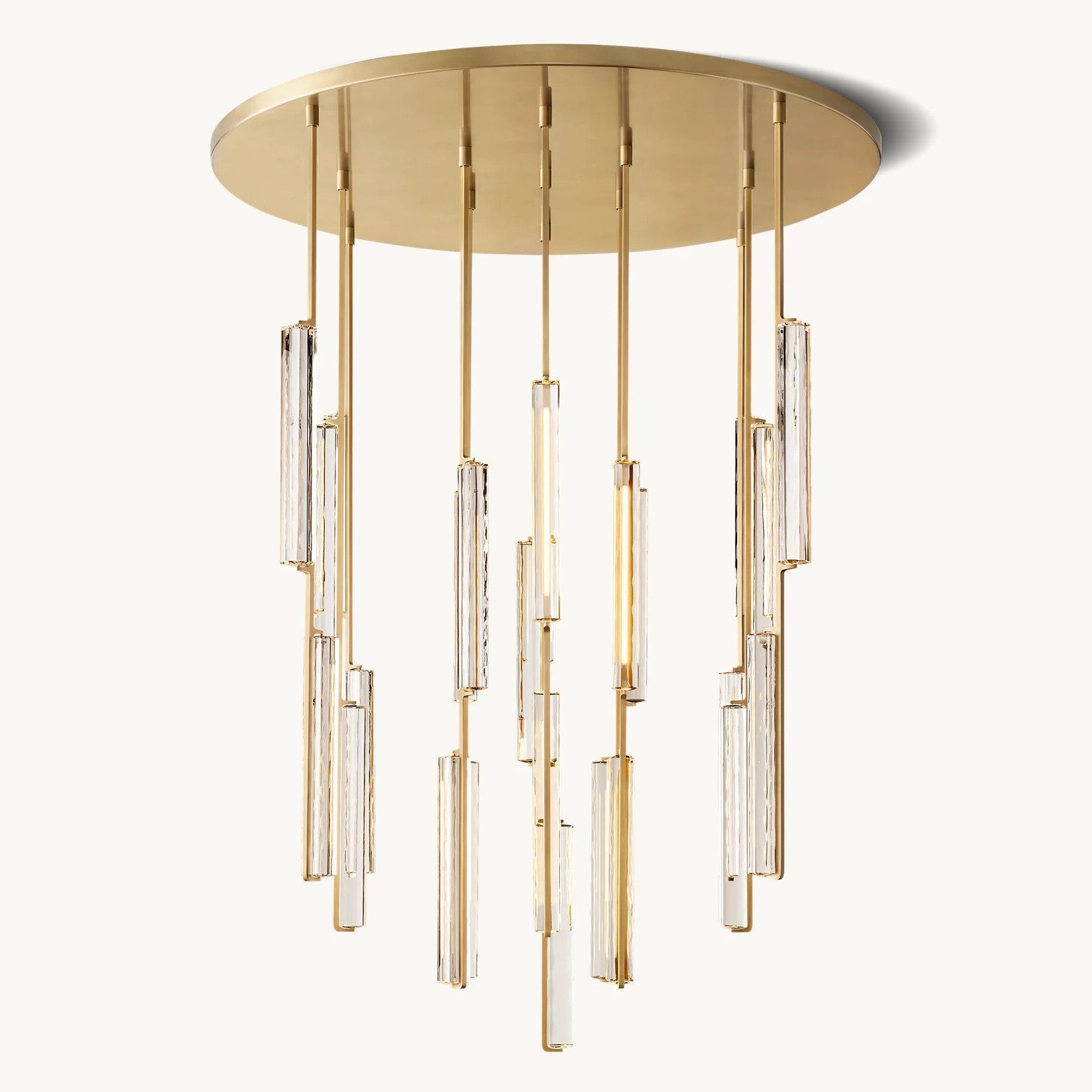 Luxury Copper Crystal Chandelier Collection