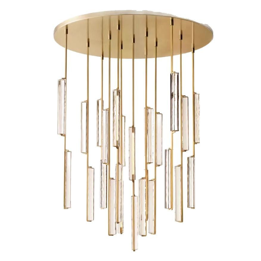 Luxury Copper Crystal Chandelier Collection
