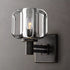 Luxury Copper Crystal Wall Sconce