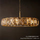Luxury Copper Crystal Chandelier