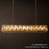 Luxury Copper Crystal Chandelier