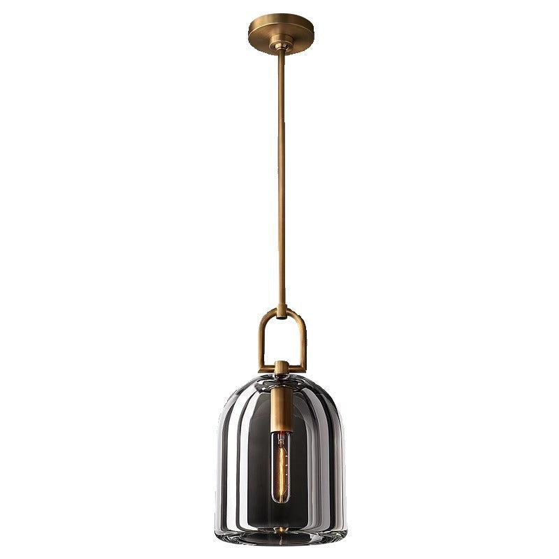 Luxury Copper Crystal Pendant Light