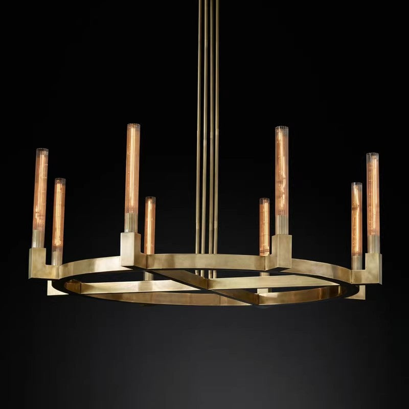 Modern Glass Branch Chandelier Collection
