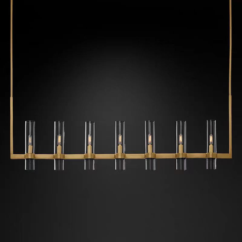 Modern Glass Branch Chandelier
