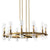 Modern Glass Branch Chandelier
