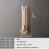 Luxury Copper Crystal Wall Sconce