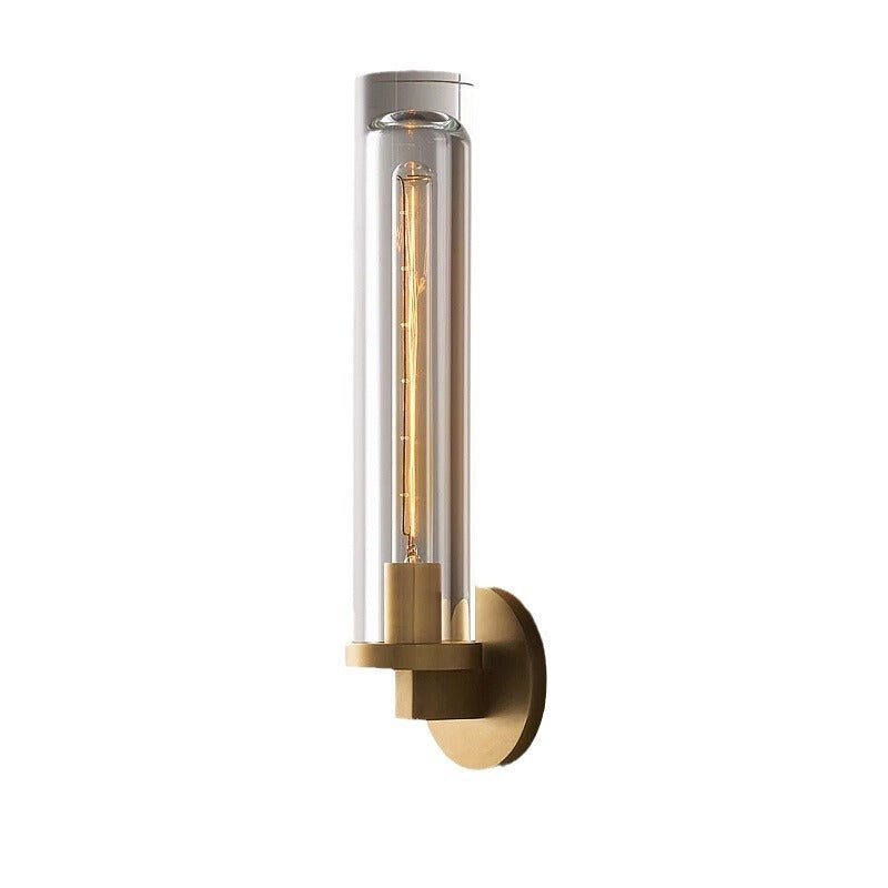Luxury Copper Crystal Wall Sconce