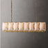 Luxury Marble Linear Chandelier