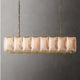 Luxury Marble Linear Chandelier