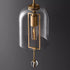 Luxury Copper Glass Wall Sconce
