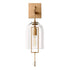 Luxury Copper Glass Wall Sconce