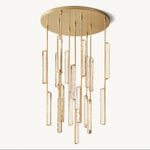 Luxury Crystal Spiral Staircase Chandelier