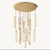 Luxury Crystal Spiral Staircase Chandelier