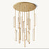 Luxury Crystal Spiral Staircase Chandelier