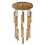 Luxury Crystal Spiral Staircase Chandelier