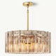 Luxury Copper & Glass Chandelier Collection