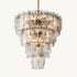 Luxury Copper & Glass Chandelier Collection