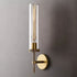 Vintage Copper Glass Wall Sconce