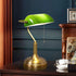 Vintage Copper Glass Table Lamp
