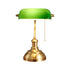 Vintage Copper Glass Table Lamp
