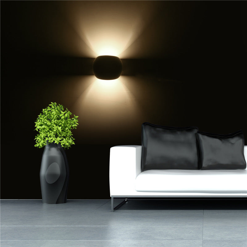 Modern Up & Down Gypsum Wall Sconce