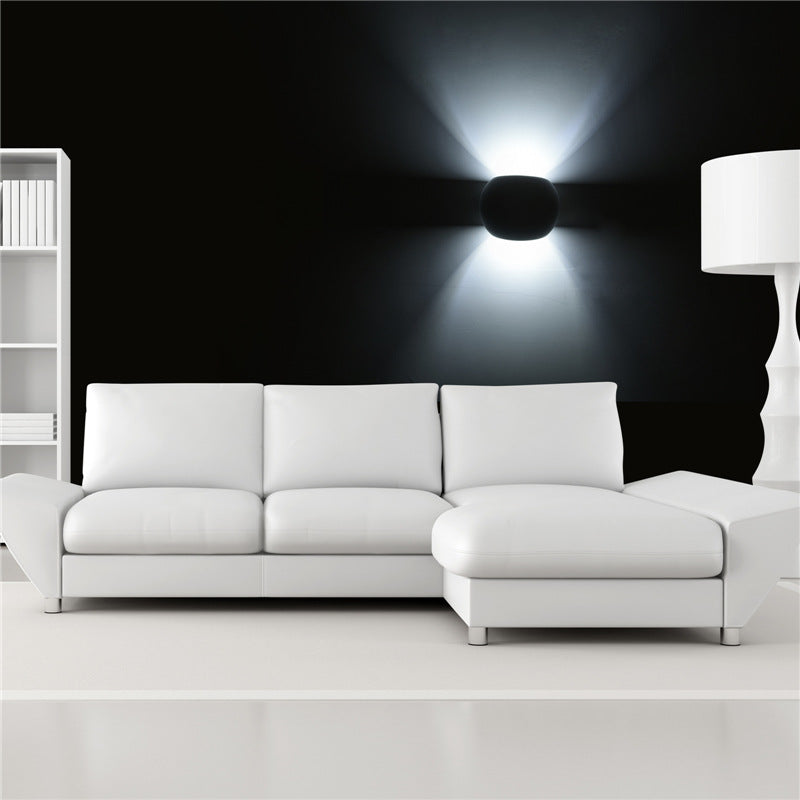 Modern Up & Down Gypsum Wall Sconce
