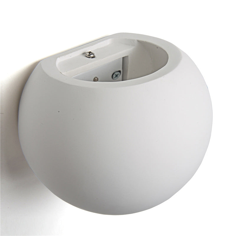 Modern Up & Down Gypsum Wall Sconce