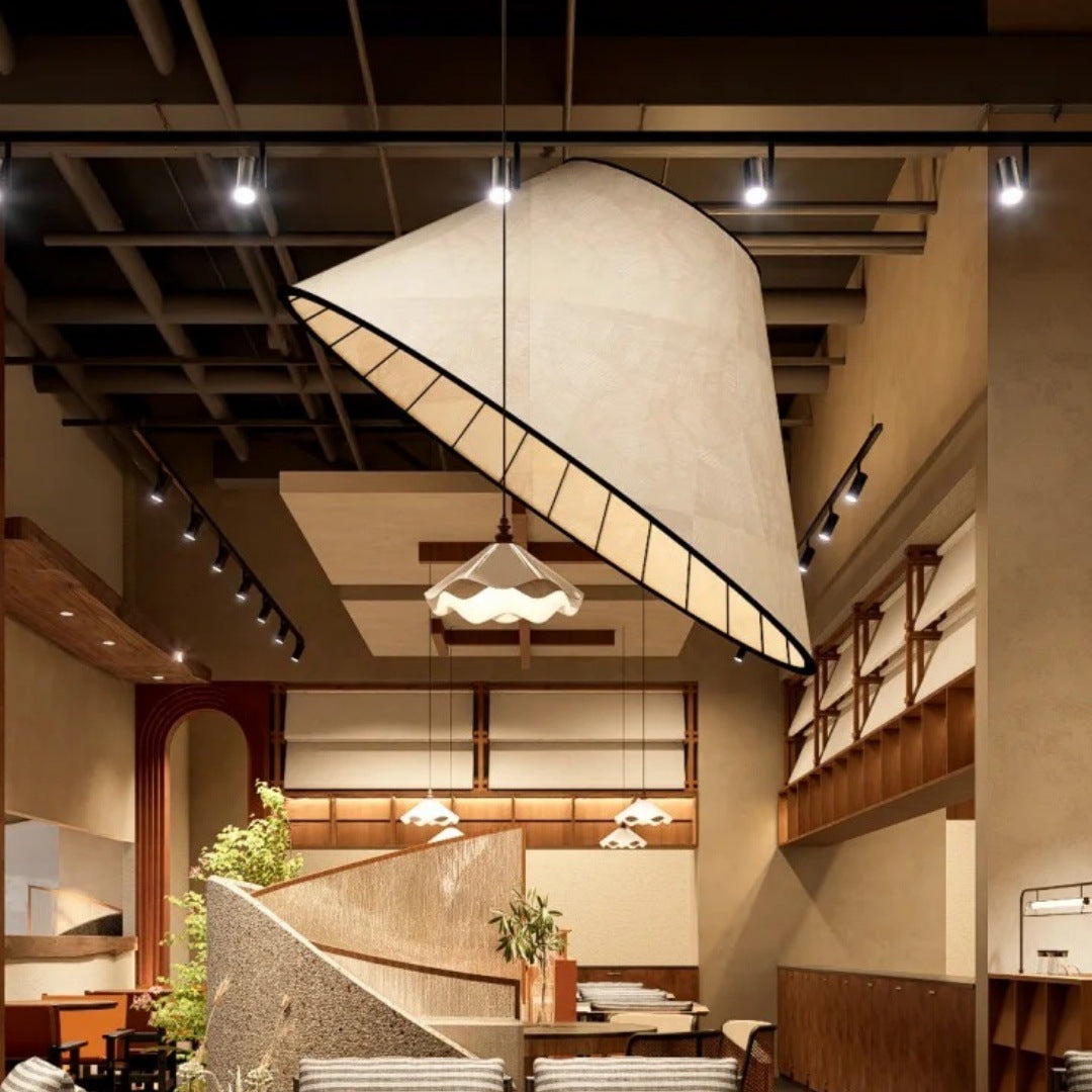 Modern Fabric Pendant Light