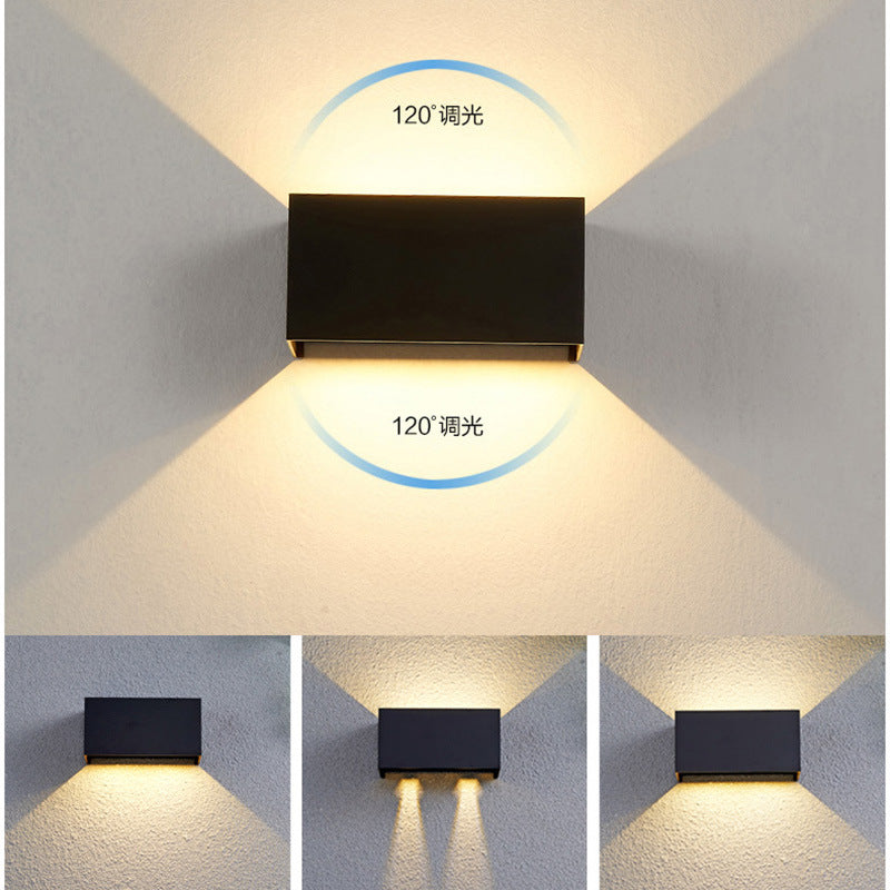 Modern Waterproof LED Wall Sconce with Motion Sensor