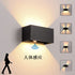 Modern Waterproof LED Wall Sconce with Motion Sensor