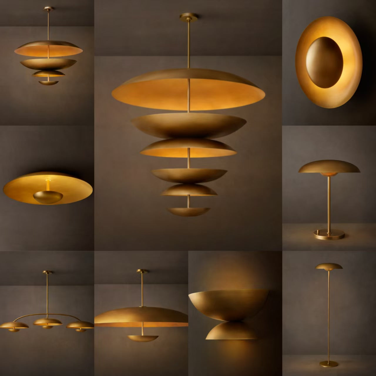 Custom Copper UFO Lighting Collection