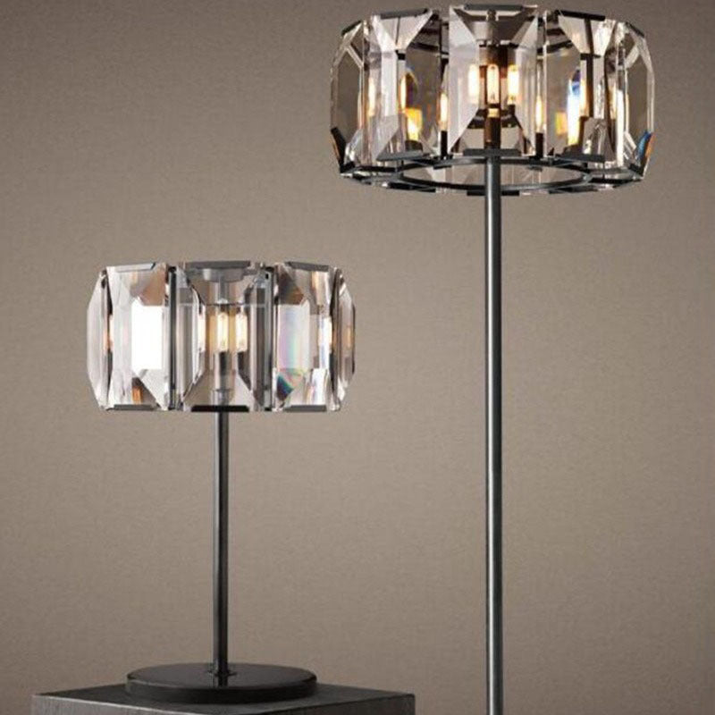 Vintage Crystal Table Lamp