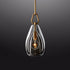 Modern All-Copper Crystal Pendant Light