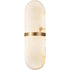 Modern Copper & Marble Wall Sconce